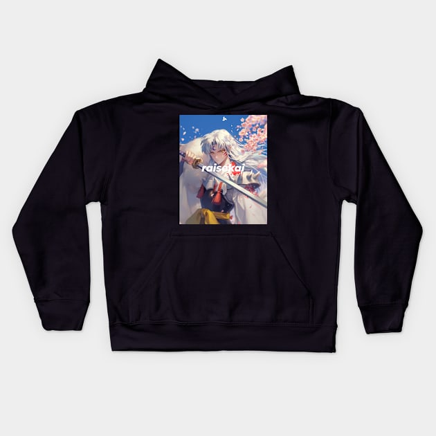 Sesshōmaru Kids Hoodie by raisekai